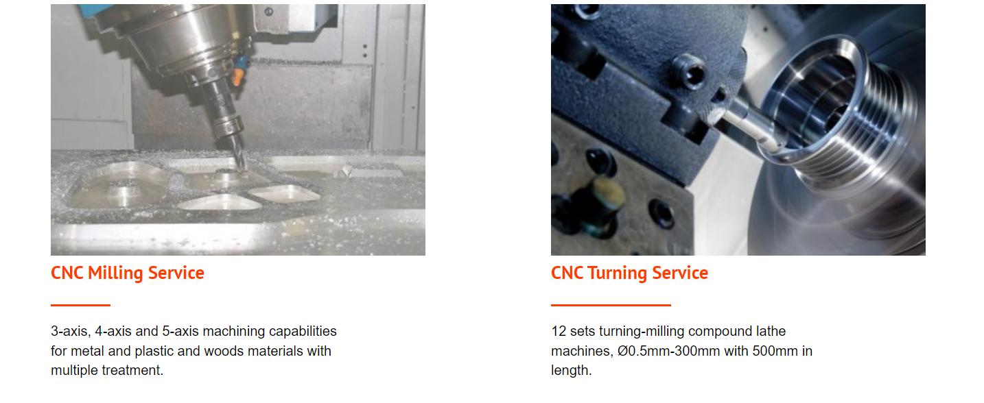 CNC machining