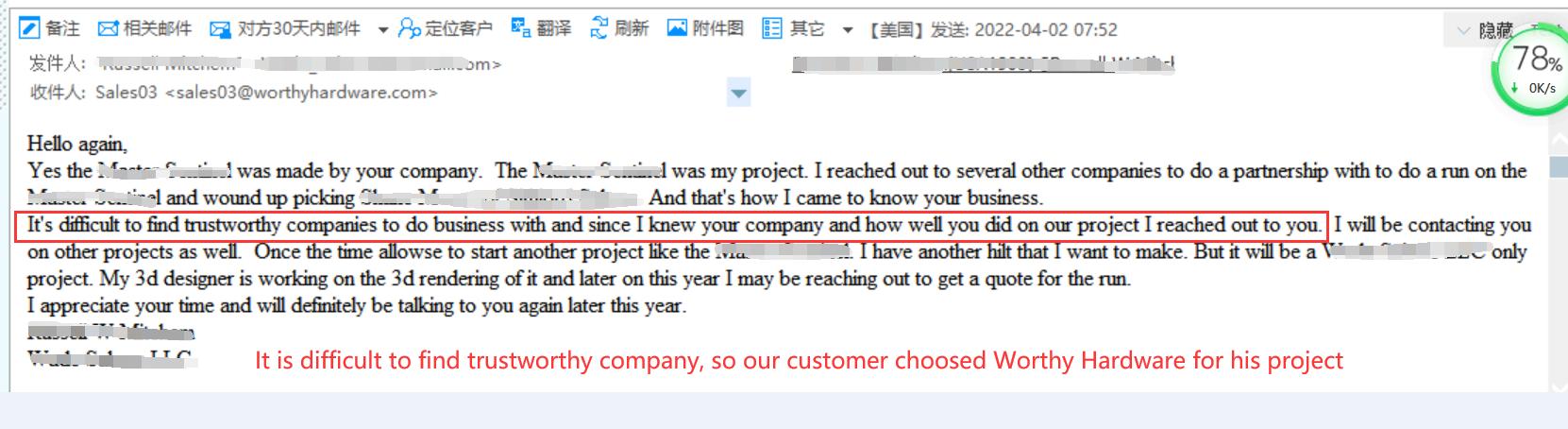 CNC stainless steel milled part