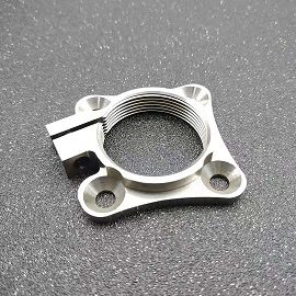 CNC stainless steel milled part