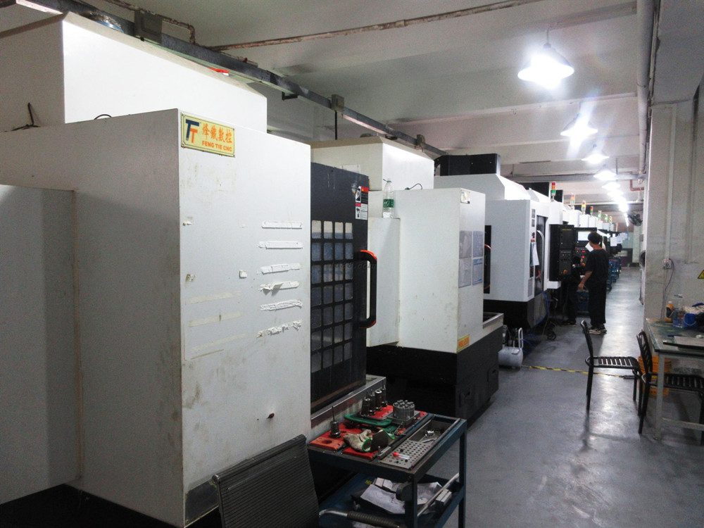 CNC stainless steel milled part