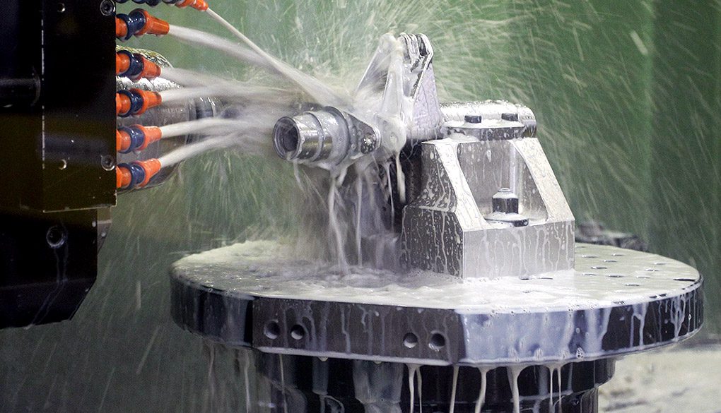 CNC stainless steel milled part