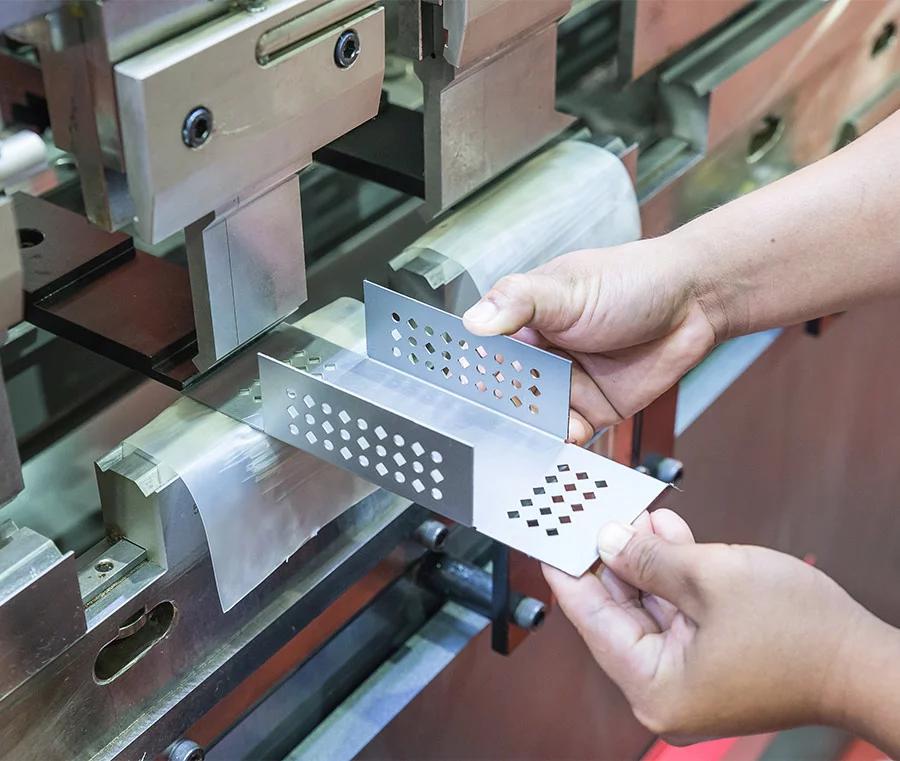 CNC stainless steel milled part