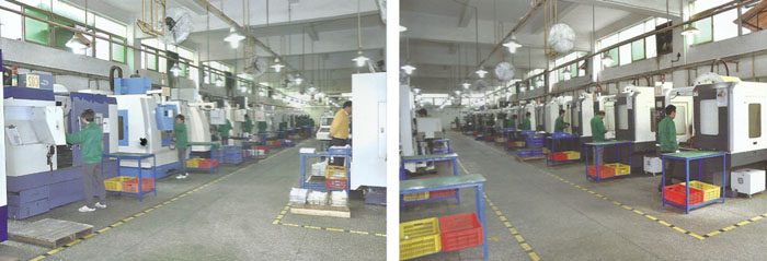 CNC stainless steel milled part