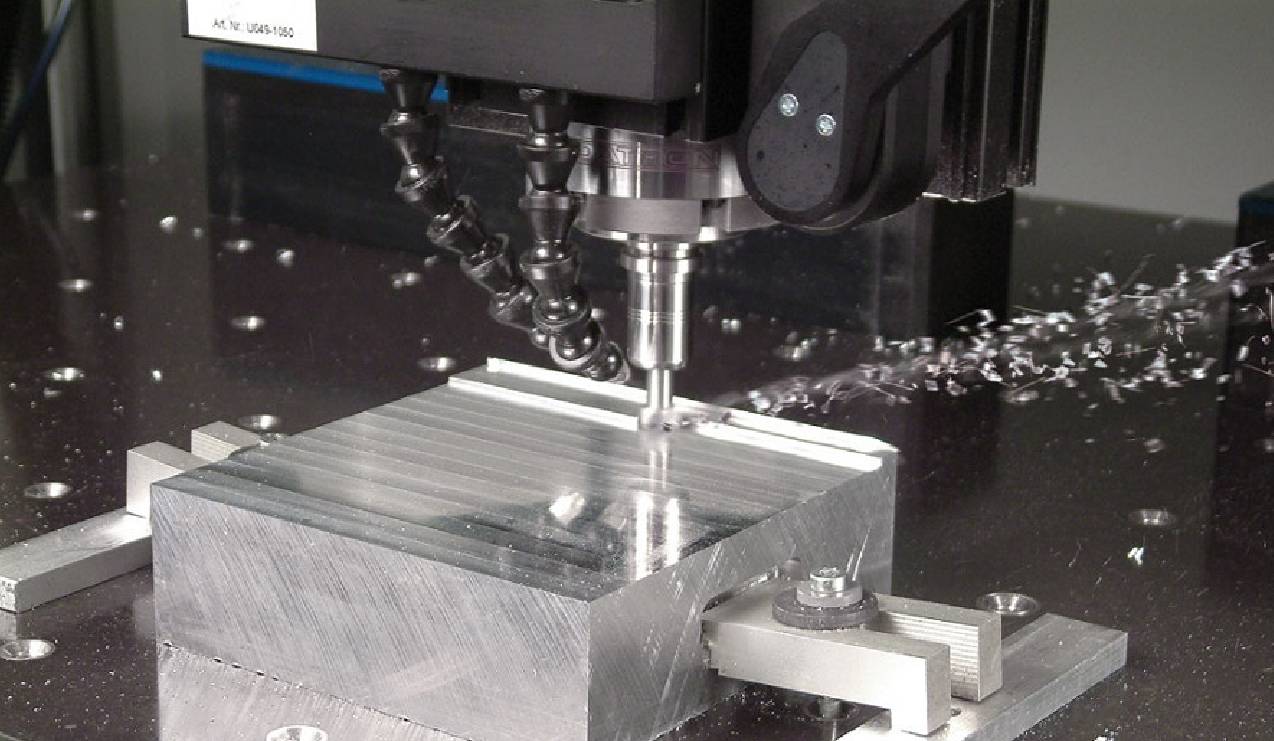 CNC stainless steel milled part