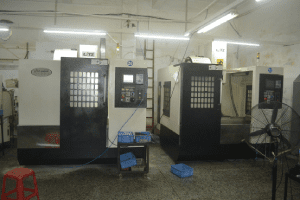 CNC stainless steel milled part