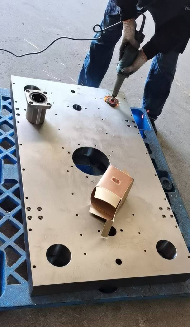 CNC stainless steel milled part