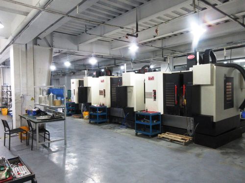 CNC stainless steel milled part