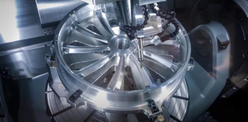 CNC stainless steel milled part