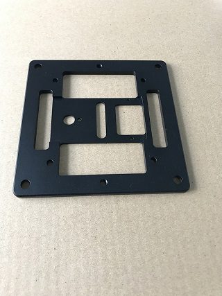 CNC stainless steel milled part