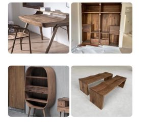 CNC wood furniture parts