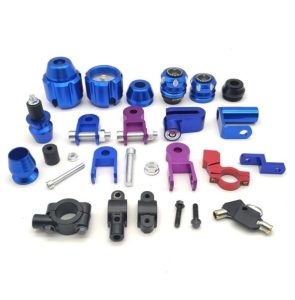 cnc machining aluminum parts with anodized