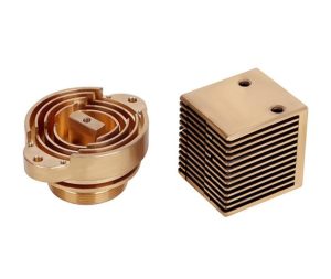 Brass with 3 axis cnc milling parts