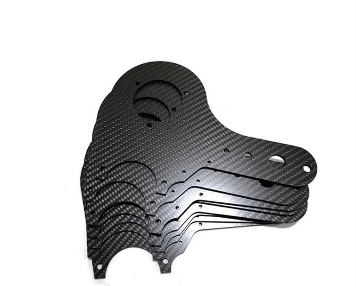 Robotic arm with carbon fiber components