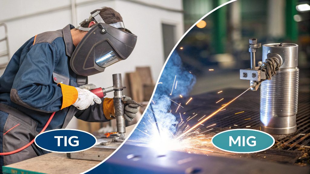 Arc welding vs MIG welding comparison