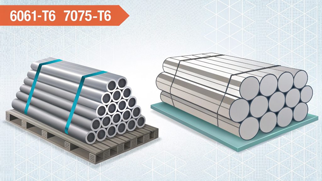 6061 vs 7075 Aluminum Strength Comparing 6061 and 7075 aluminum parts