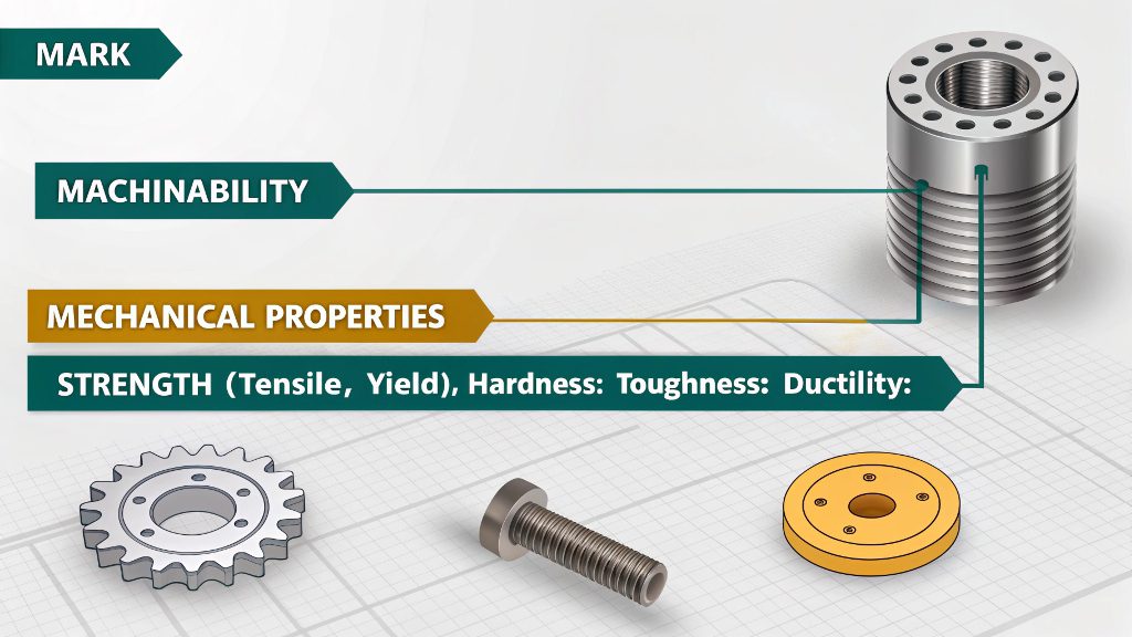 Factors for Selecting CNC Material Stock Engineer reviewing material specification sheet