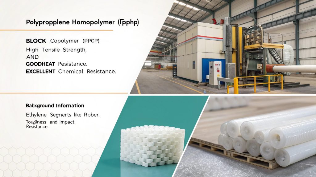 different types of polypropylene resins