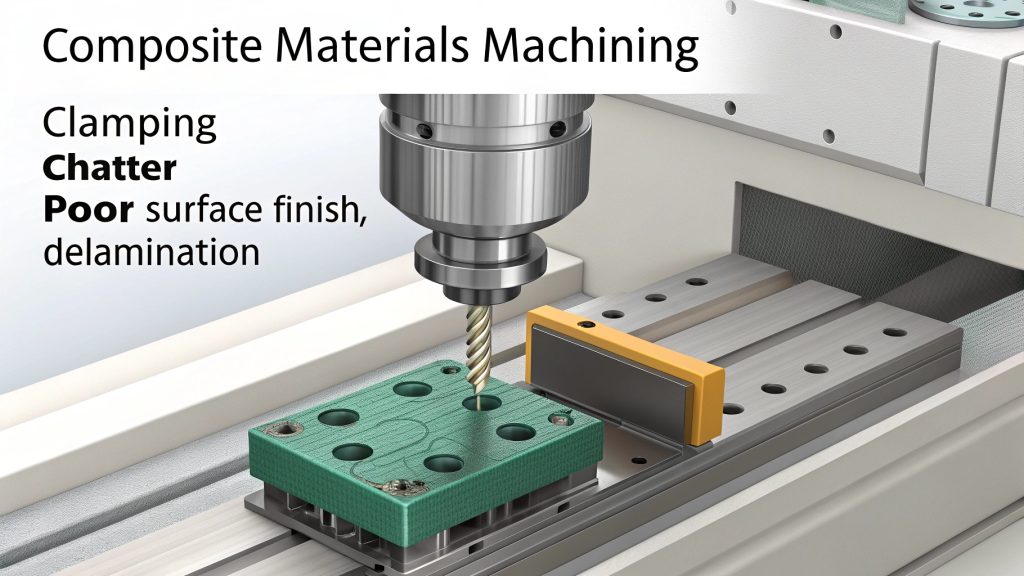 Effective Clamping of Composites Proper clamping setup for composite materials