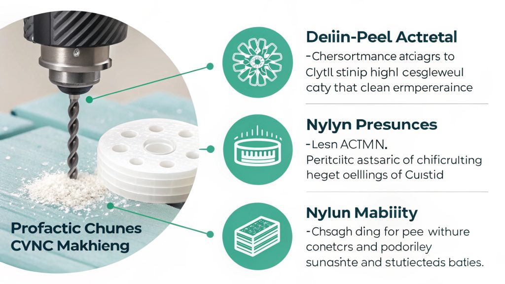 Assortment of different colored plastic CNC parts