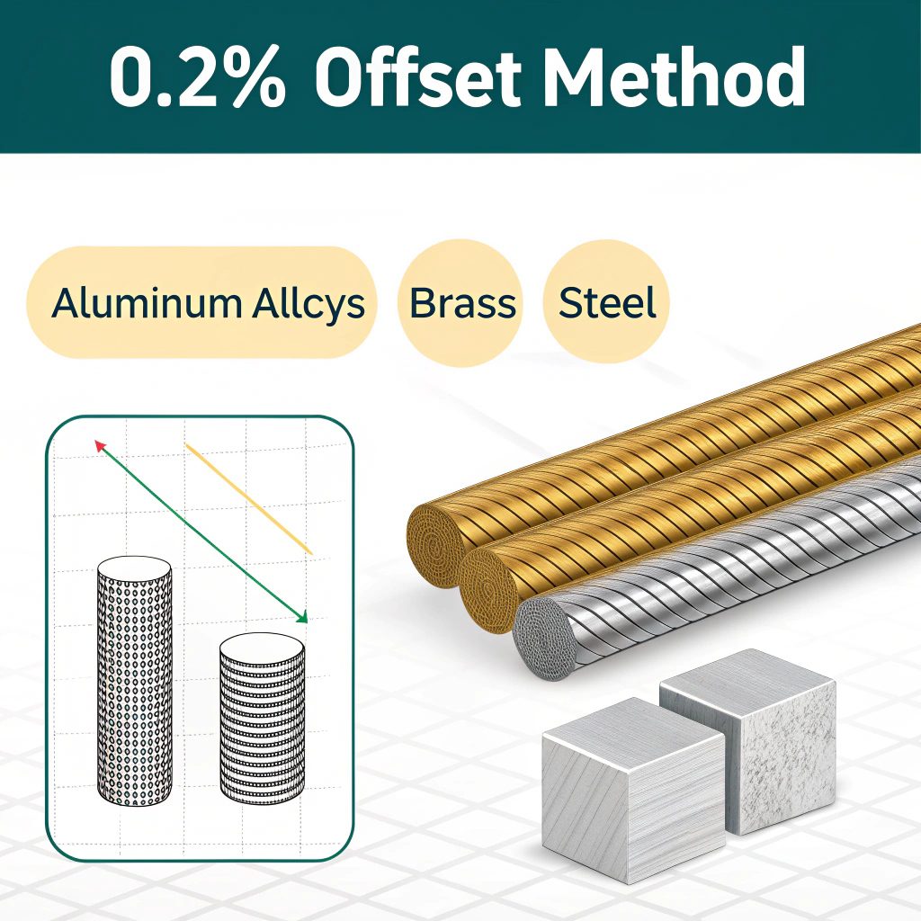 Explaining 0.2% Offset Yield Strength 0.2% Offset Yield Strength on Graph