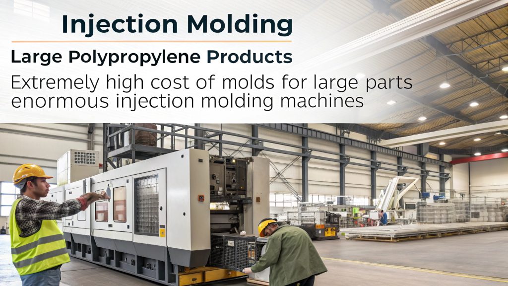 Large industrial plastic part