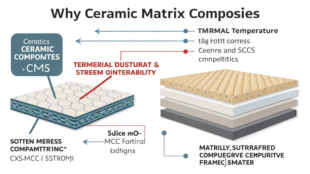 CMC Turbine Blade High Stress High Temperature Jet engine turbine blade made of CMC