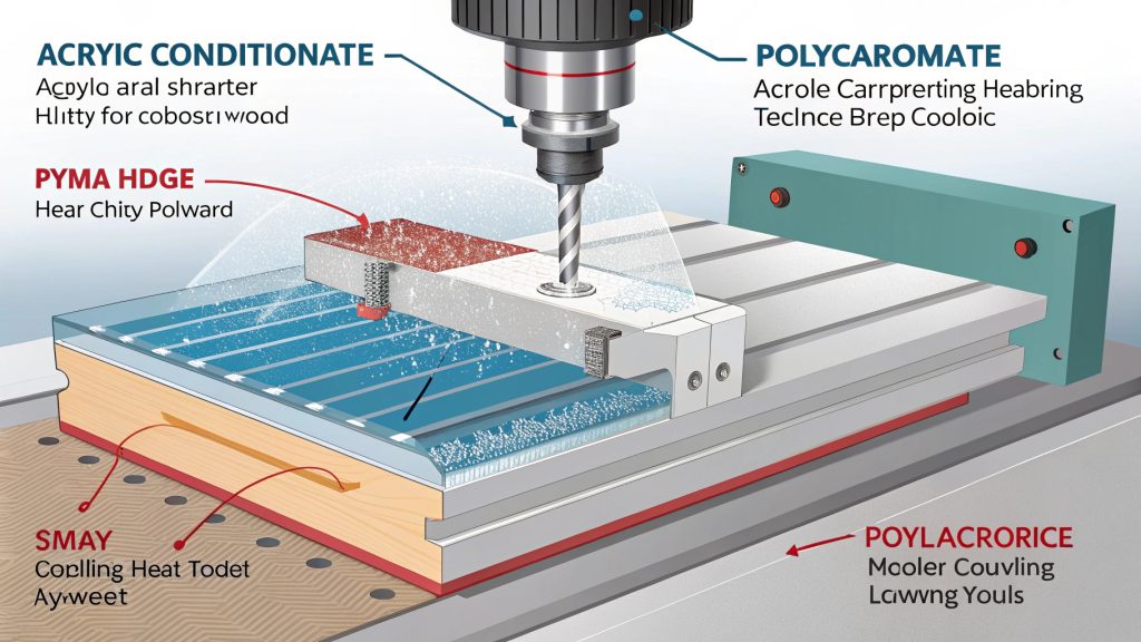 CNC Machining Acrylic cnc machining acrylic part