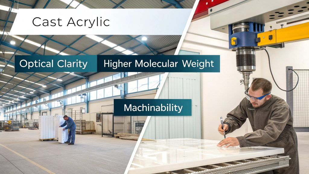 Examples of high-quality cast acrylic products