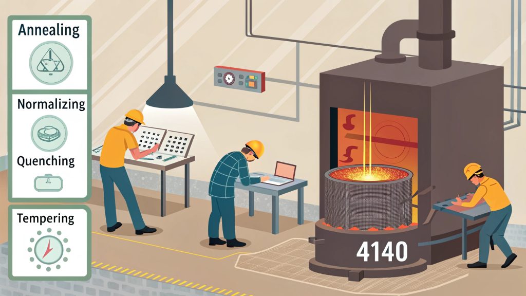 Microstructure of heat treated alloy steel