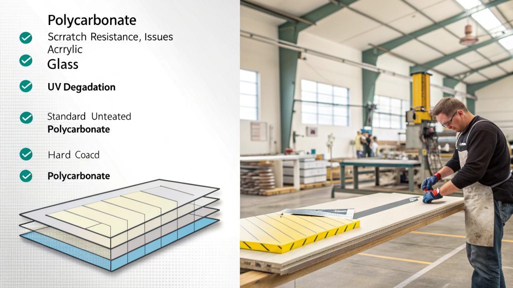 Scratched Polycarbonate Surface scratched polycarbonate sheet surface