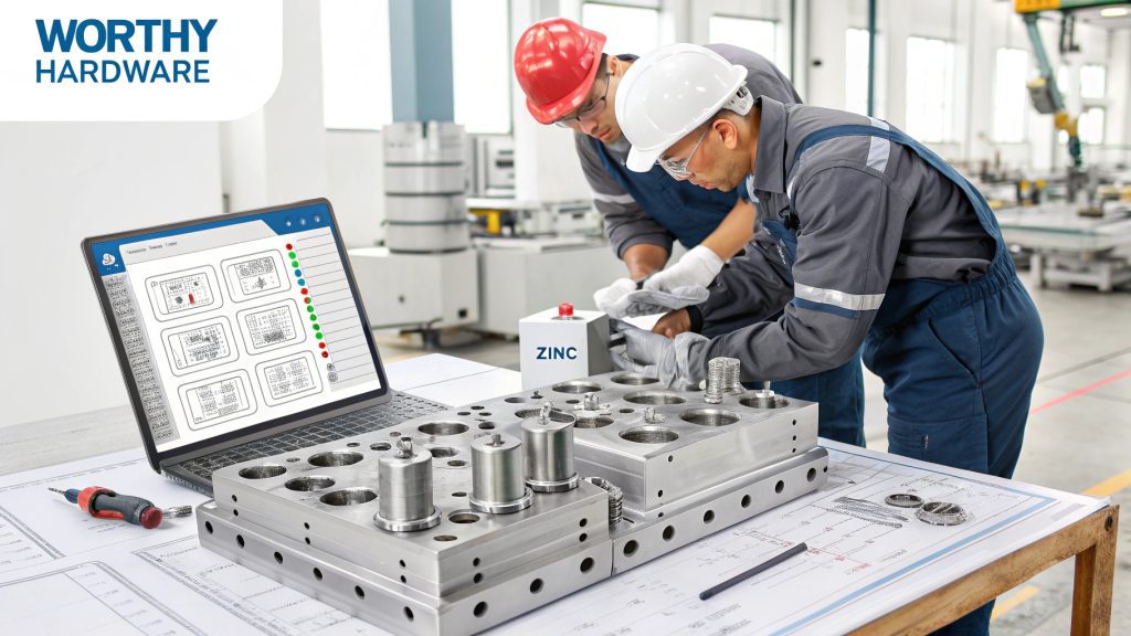 Precision of Die Casting Comparison of zinc and steel raw materials