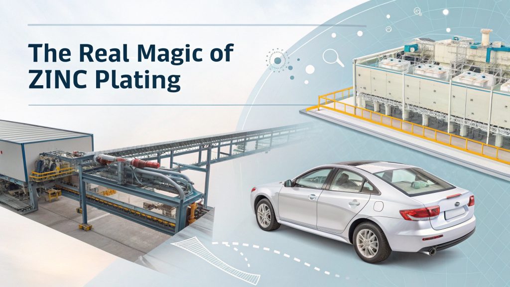 Advantages of Zinc Coating close up of zinc coating texture