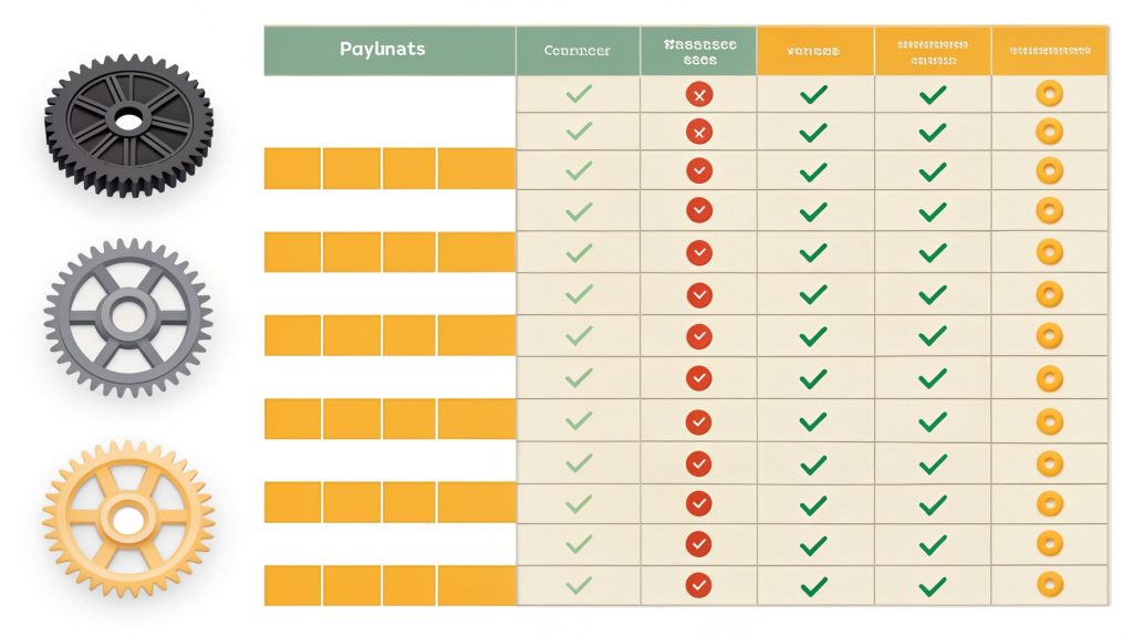 A high-performance polyimide part next to a standard nylon part