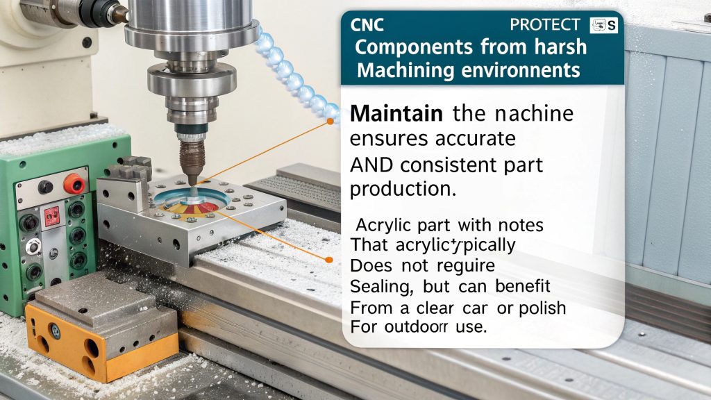 CNC Machine Maintenance Sealant