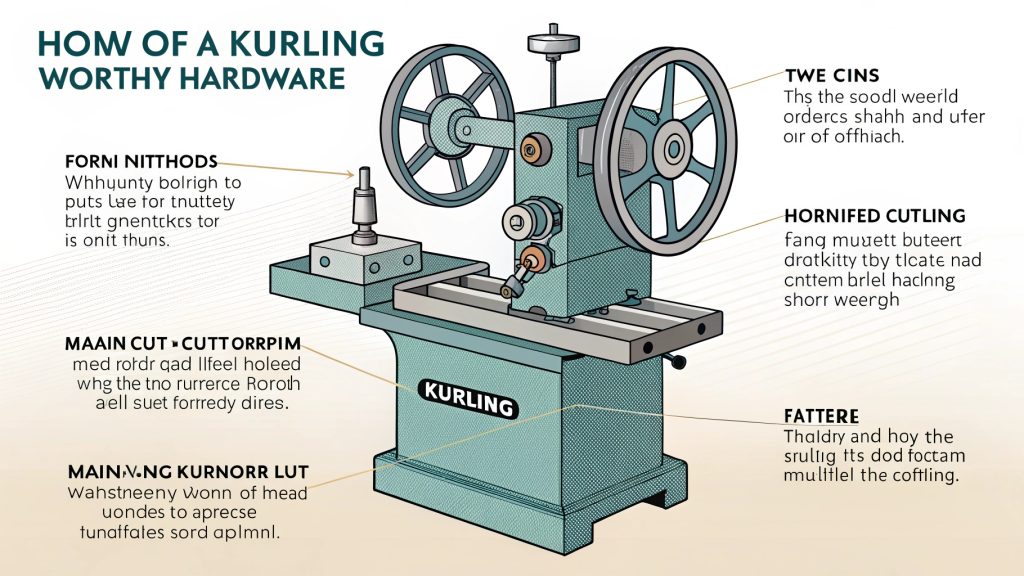 Types of Knurling Processes Image showing different types of knurling tools or processes