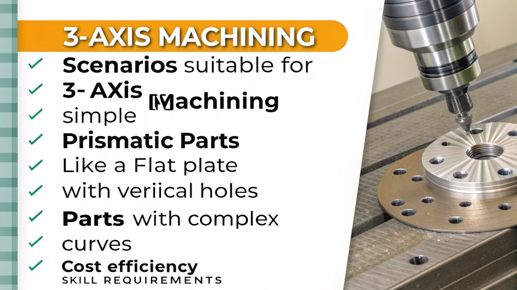 Uses of a 5-axis CNC machine A close-up of a 5-axis CNC machine head working on a part
