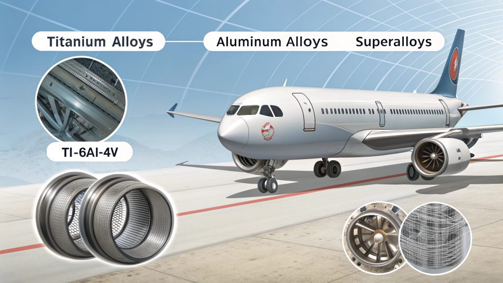 A variety of CNC machinable materials