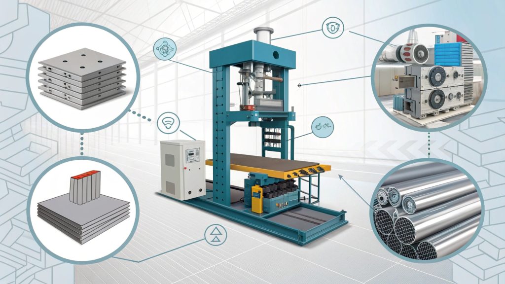 An example of a metal part that is difficult to stamp due to its complex geometry