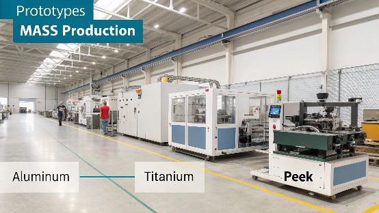 Advantage of CNC Machining A variety of CNC machined parts in different materials like aluminum, steel, and plastic.