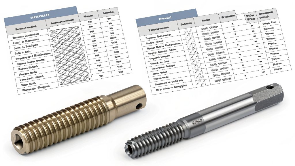 The Family of Threading Processes An infographic showing threading as a main category with tapping, thread milling, and thread turning as sub-categories.