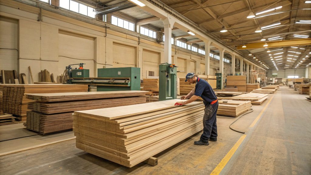 Different types of wood blocks for CNC