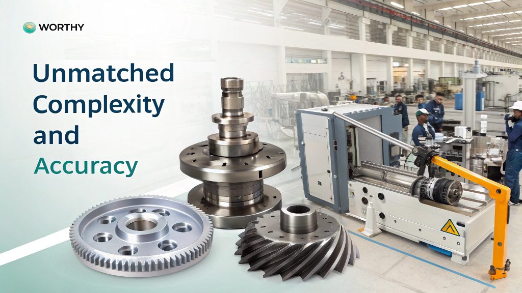 Advantages of 5-Axis CNC Machining a complex aerospace part made with 5-axis CNC