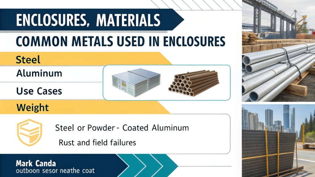 Various raw metal sheets like steel, aluminum, and copper ready for stamping
