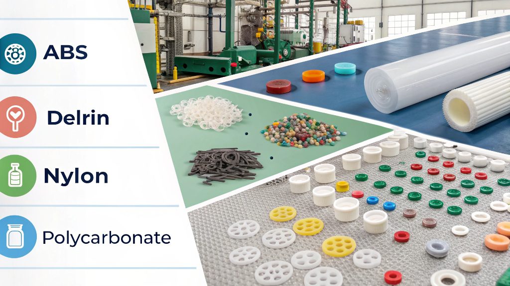 Best Plastic for CNC Machining Different types of plastic materials for CNC machining