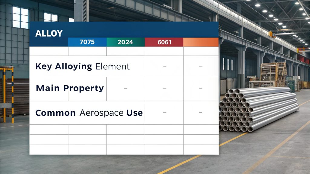 Machined 7075 aluminum aerospace part