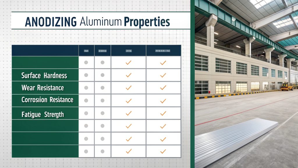 Anodizing and Mechanical Properties A close-up of a hard anodized gear showing its tough surface