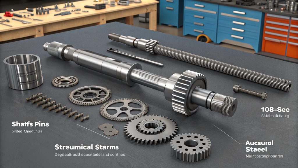 A custom machined structural bracket made from 1018 steel