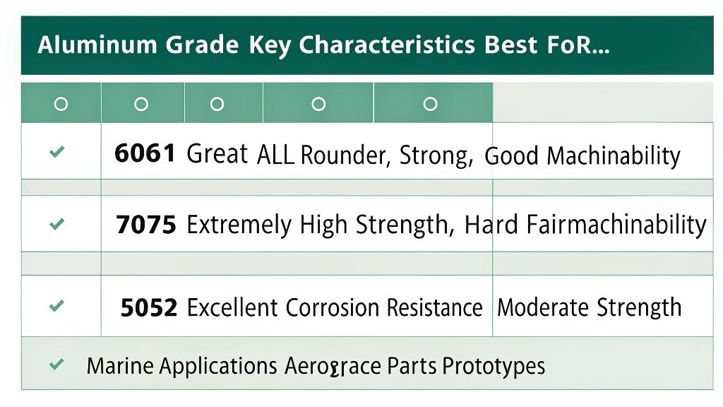 CNC machine milling an aluminum part