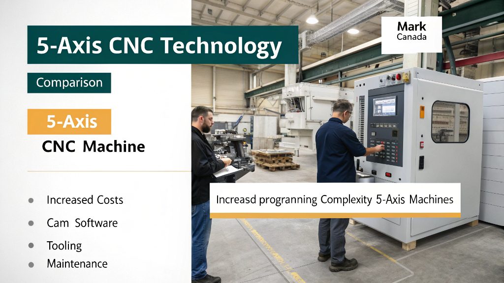 Disadvantages of 5-Axis CNC complex 5-axis CNC machine setup
