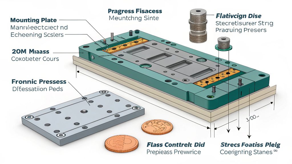 A metal part showing a crack along the bend line.